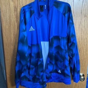 XL zip-up adidas climalite jacket